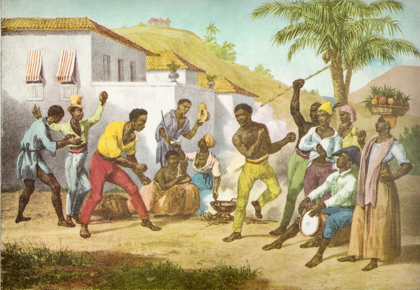 Rugendas roda de capoeira